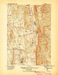 Middlebury 1920 topographic map thumbnail
