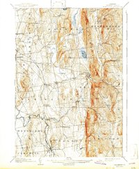Middlebury 1905 topographic map thumbnail