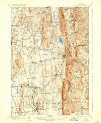 Middlebury 1905 topographic map thumbnail