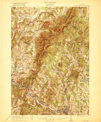 Montpelier 1921 topographic map thumbnail