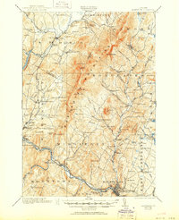 Montpelier 1921 topographic map thumbnail