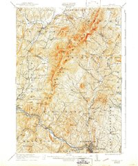 Montpelier 1921 topographic map thumbnail