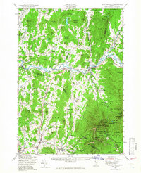 Mount Mansfield 1948 topographic map thumbnail