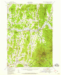 Mount Mansfield 1948 topographic map thumbnail