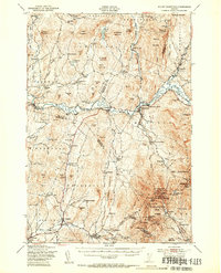 Mount Mansfield 1948 topographic map thumbnail