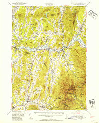 Mount Mansfield 1948 topographic map thumbnail