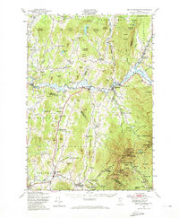 Mount Mansfield 1948 topographic map thumbnail