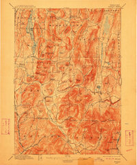 Pawlet 1897 topographic map thumbnail