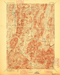 Pawlet 1897 topographic map thumbnail