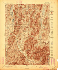 Pawlet 1897 topographic map thumbnail