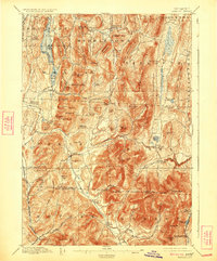 Pawlet 1897 topographic map thumbnail