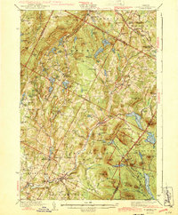 Plainfield 1943 topographic map preview