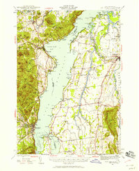 Port Henry topographic map thumbnail