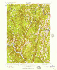 Saxtons River 1930 topographic map thumbnail