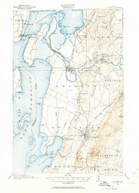 St. Albans 1914 topographic map thumbnail