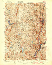 St. Johnsbury 1943 topographic map thumbnail