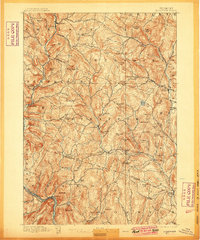 Strafford 1896 topographic map thumbnail