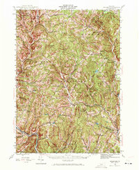 Strafford topographic map thumbnail