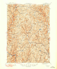 Strafford 1944 topographic map thumbnail