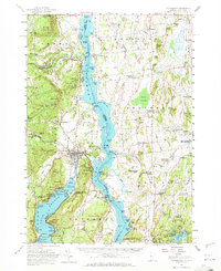 Ticonderoga topographic map thumbnail