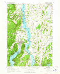 Ticonderoga 1950 topographic map thumbnail