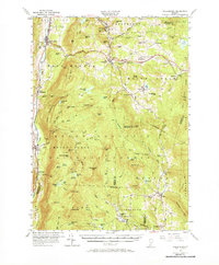 Wallingford 1955 topographic map thumbnail