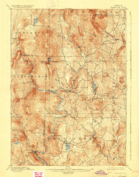 Wilmington 1889 topographic map thumbnail