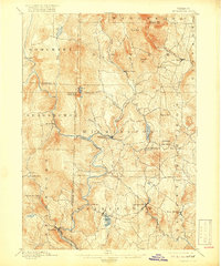 Wilmington 1889 topographic map thumbnail