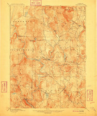 Wilmington 1889 topographic map thumbnail