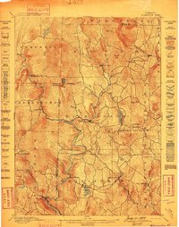 Wilmington 1889 topographic map thumbnail