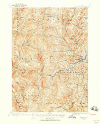 Woodstock 1911 topographic map thumbnail