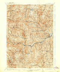 Woodstock 1913 topographic map thumbnail