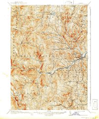 Woodstock 1913 topographic map thumbnail