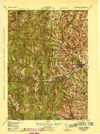 Woodstock topographic map thumbnail