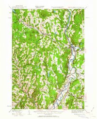 Woodsville 1935 topographic map thumbnail