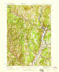 Woodsville 1935 topographic map thumbnail