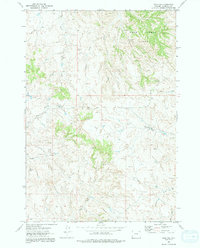 Adon NW 1972 topographic map thumbnail
