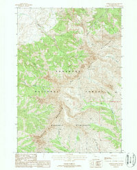 Aldrich Basin 1988 topographic map thumbnail