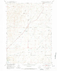 Antelope Creek 1973 topographic map thumbnail