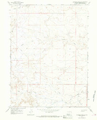 Antelope Knoll NE 1964 topographic map thumbnail