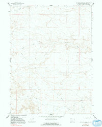 Antelope Knoll NE 1964 topographic map thumbnail