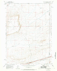 Antelope Spring 1966 topographic map thumbnail