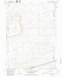 Antelope Spring 1966 topographic map thumbnail