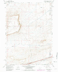 Antelope Spring 1966 topographic map thumbnail
