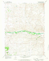 Antelope Wash 1964 topographic map thumbnail