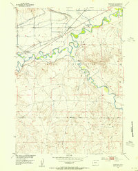 Arapahoe 1953 topographic map thumbnail
