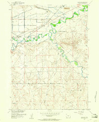 Arapahoe 1959 topographic map thumbnail