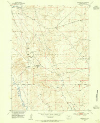 Arapahoe NE 1953 topographic map preview