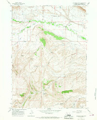Arapahoe Ranch 1965 topographic map thumbnail