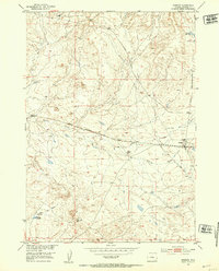 Arminto 1952 topographic map thumbnail